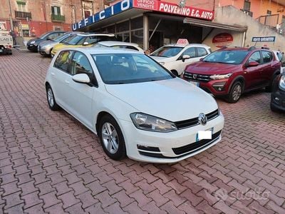 Usata VW Golf VII Highline 110 CV (80 kW) 2014 Bianco Berlina