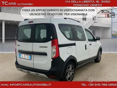 Usata Dacia Dokker Stepway 109 CV (80 kW) 2019 Bianco Monovolume