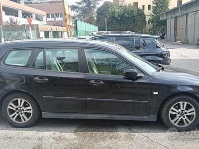 Usata Saab 9-3 Linear 120 CV (88 kW) 2006 Nero Station wagon