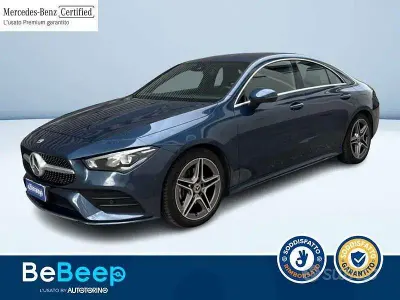 Usata Mercedes CLA180 Premium 136 CV (100 kW) 2023 Blu metallizzato Coupé
