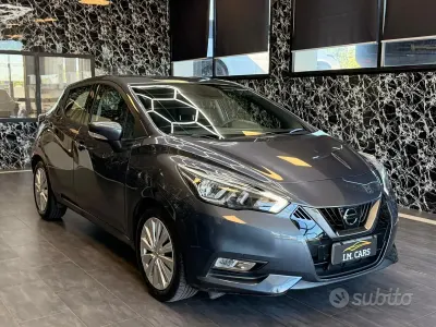 Usata Nissan Micra Visia+ 90 CV (66 kW) 2018 Grigio Utilitaria