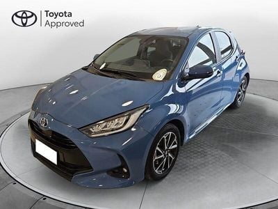 Usata Toyota Yaris Hybrid Trend 116 CV (85 kW) 2022 Blu Berlina