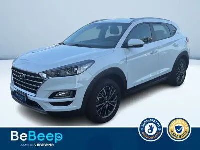 Usata Hyundai Tucson XPrime 116 CV (85 kW) 2020 Bianco pastello SUV