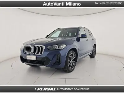 Usata BMW X3 M Sport 190 CV (139 kW) 2022 Bluazzurro SUV