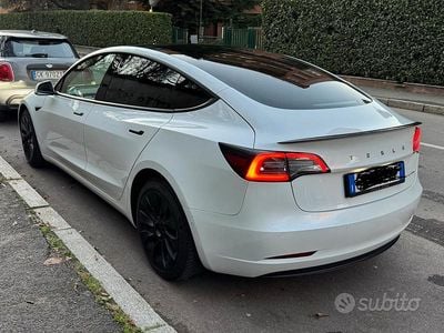 Bianco Usata 2021 Tesla Model 3 Long Range AWD Berlina | 27.000 € (Ottimo prezzo)
