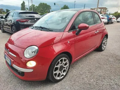 Usata Fiat 500 Lounge 69 CV (50 kW) 2015 Rosso Berlina