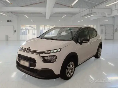 Usata Citroën C3 Feel 102 CV (75 kW) 2022 Bianco Utilitaria