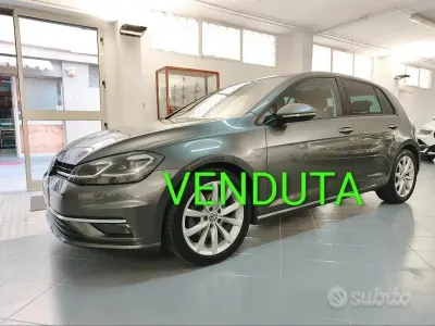 Usata VW Golf VII S 116 CV (85 kW) 2018 Grigio Berlina