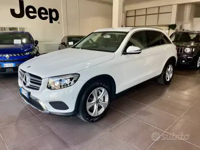 Usata Mercedes GLC220 170 CV (125 kW) 2017 Bianco SUV