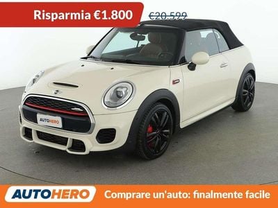 Usata Mini John Cooper Works Cabriolet 231 CV (169 kW) 2017 Beige Cabrio