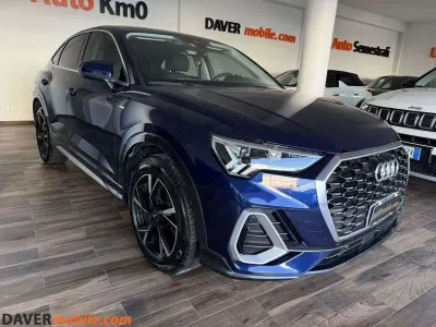 Usata Audi Q3 S-Line 150 CV (110 kW) 2021 Blu/azzurro SUV