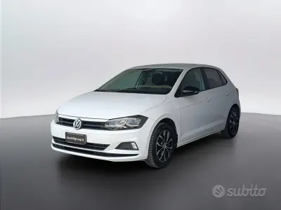 Usata VW Polo Trendline 65 CV (47 kW) 2018 Bianco Utilitaria