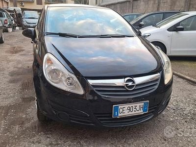 Usata Opel Corsa Enjoy 60 CV (44 kW) 2008 Nero Berlina