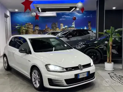 Usata VW Golf VII GTD 184 CV (135 kW) 2015 Bianco Berlina