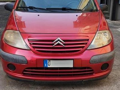 Usata Citroën C3 2002 Rosso Utilitaria