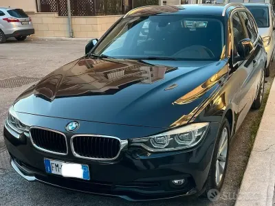 Usata BMW 316 Advantage 116 CV (85 kW) 2018 Nero Station wagon