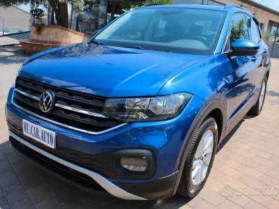 Usata VW T-Cross Style 110 CV (80 kW) 2022 Bluazzurro SUV