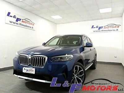 Usata BMW X3 190 CV (139 kW) 2022 Blu SUV