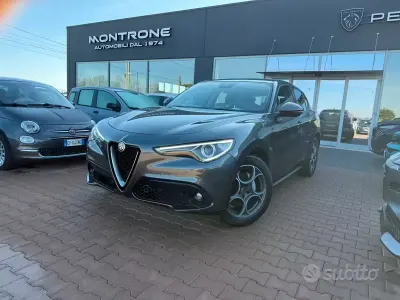 Usata Alfa Romeo Stelvio Super 160 CV (117 kW) 2020 Grigio SUV