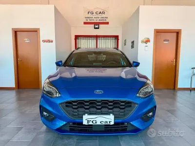 Usata Ford Focus ST-Line 120 CV (88 kW) 2021 Bluazzurro Station wagon