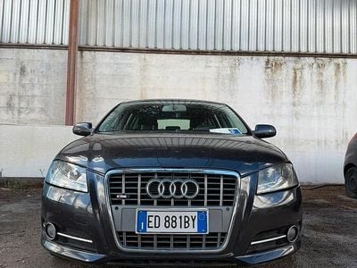 Usata Audi A3 S-Line 140 CV (102 kW) 2010 Nero Utilitaria
