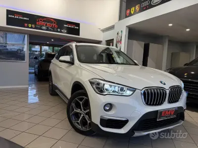 Usata BMW X1 xLine 150 CV (110 kW) 2017 Bianco SUV