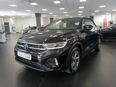 Usata VW T-Roc Cabriolet R-line 150 CV (110 kW) 2025 Nero Cabrio