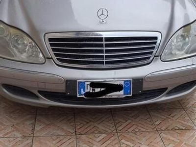 Usata Mercedes S320 204 CV (150 kW) 2003 Argento Berlina
