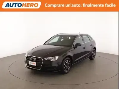 Usata Audi A3 116 CV (85 kW) 2017 Nero Berlina