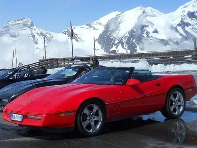 Usata Corvette C4 254 CV (186 kW) 1987 Rosso Cabrio