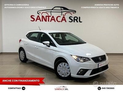 Usata Seat Ibiza Style 90 CV (66 kW) 2020 Bianco Utilitaria