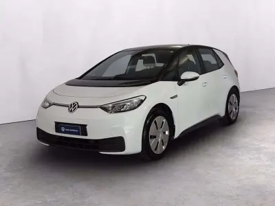 Usata VW ID.3 Pure 110 kW (150 CV) 2021 Blanco nevada nero Utilitaria