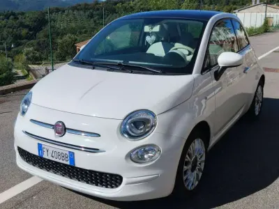 Usata Fiat 500 Lounge 69 CV (50 kW) 2019 Bianco Utilitaria
