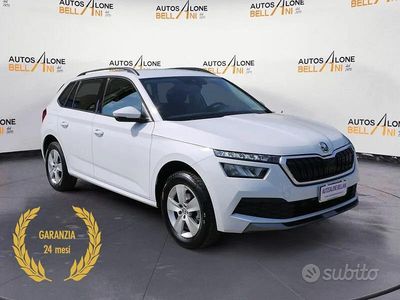 Usata Skoda Kamiq Ambition 110 CV (80 kW) 2022 Bianco metallizzato SUV