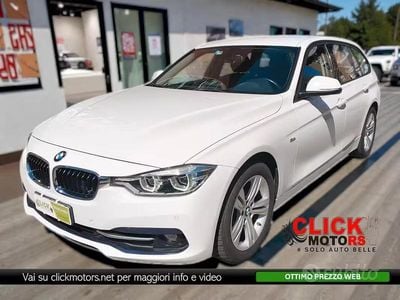 Usata BMW 316 Sport Line 116 CV (85 kW) 2015 Bianco Station wagon