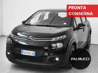 Usata Citroën C3 Feel 83 CV (61 kW) 2019 Nero Utilitaria