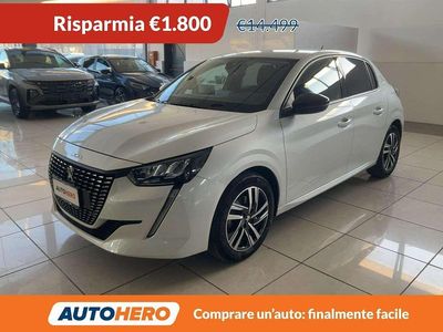 Usata Peugeot 208 Allure 101 CV (74 kW) 2022 Bianco Utilitaria
