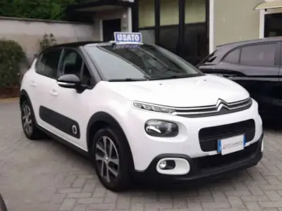 Usata Citroën C3 Shine 75 CV (55 kW) 2018 Bianco Utilitaria