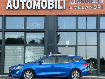 Usata Ford Focus 120 CV (88 kW) 2021 Blu/azzurro Station wagon