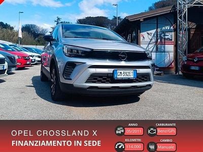 Usata Opel Crossland X Elegance 110 CV (80 kW) 2022 Grigio SUV