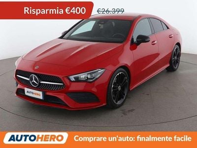 Usata Mercedes CLA180 Premium 116 CV (85 kW) 2019 Rosso Berlina