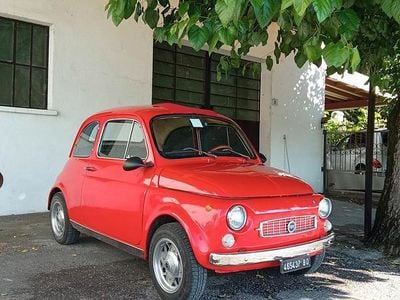 Usata Fiat 500 1970 Rosso Utilitaria