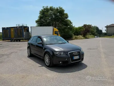 Usata Audi A3 250 CV (183 kW) 2005 Grigio Utilitaria