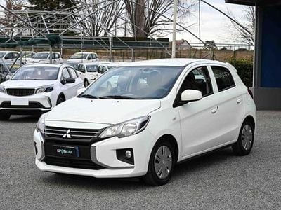 Usata Mitsubishi Space Star Invite 80 CV (58 kW) 2021 Bianco Utilitaria