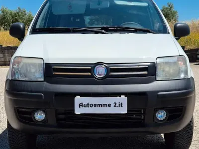 Usata Fiat Panda 4x4 Dynamic 75 CV (55 kW) 2011 Bianco Utilitaria