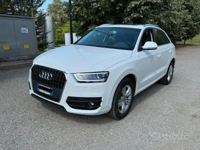 Usata Audi Q3 Advanced 140 CV (102 kW) 2015 Bianco SUV