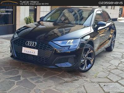 Usata Audi A3 Business 110 CV (80 kW) 2023 Nero Berlina