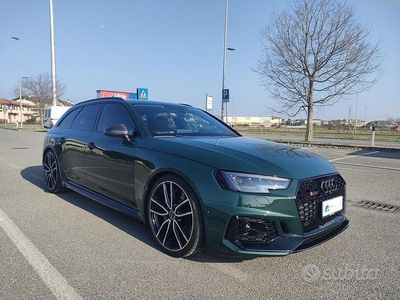 Usata Audi RS4 Ambiente 450 CV (330 kW) 2018 Verde Station wagon