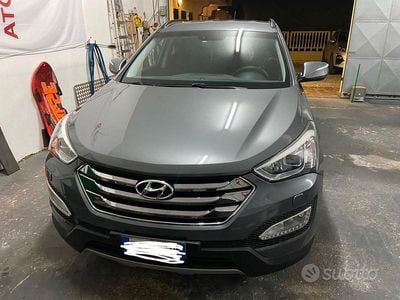 Usata Hyundai Santa Fe 197 CV (144 kW) 2014 Grigio SUV