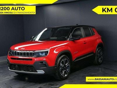 Nuova Jeep Avenger Summit 101 CV (74 kW) 2025 Rosso SUV